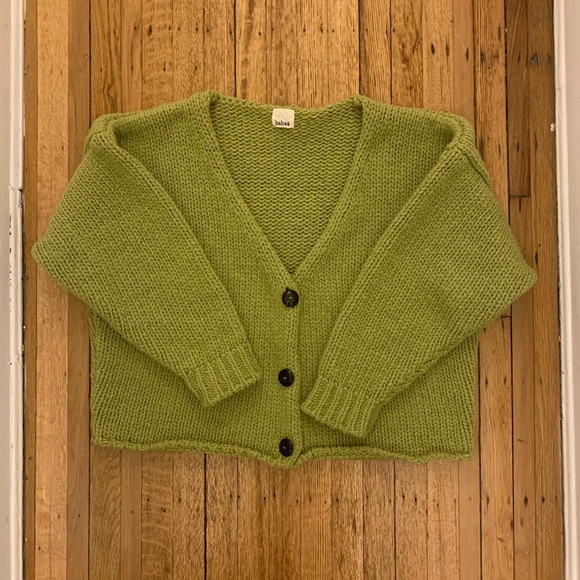 Babaa | Sweaters | Babaa Cardigan No 57 In Guava | Poshmark